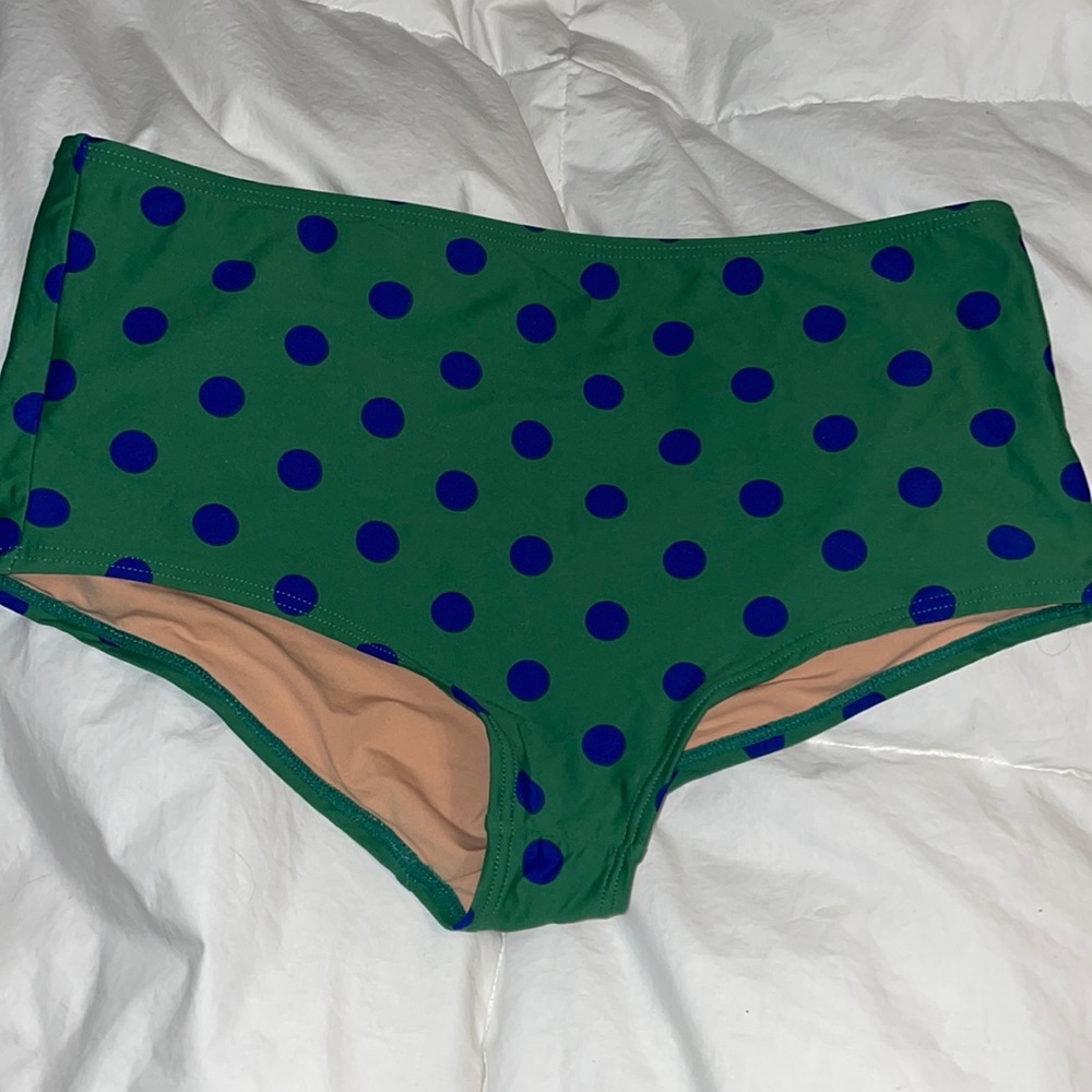 J Crew High Waisted Bikini Bottoms